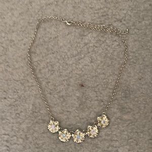Multicolor Gold Flower Necklace